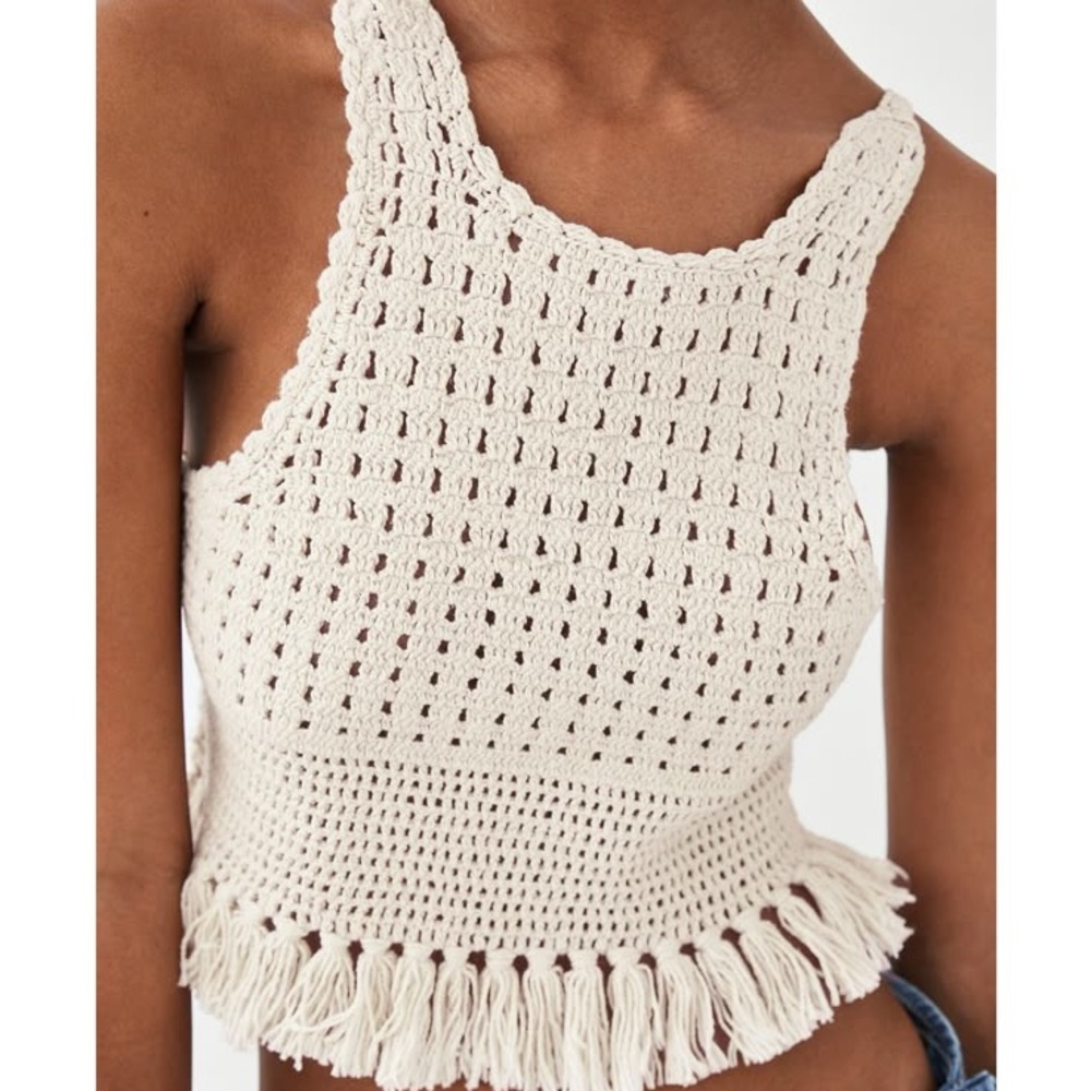 Zara Crochet Tank